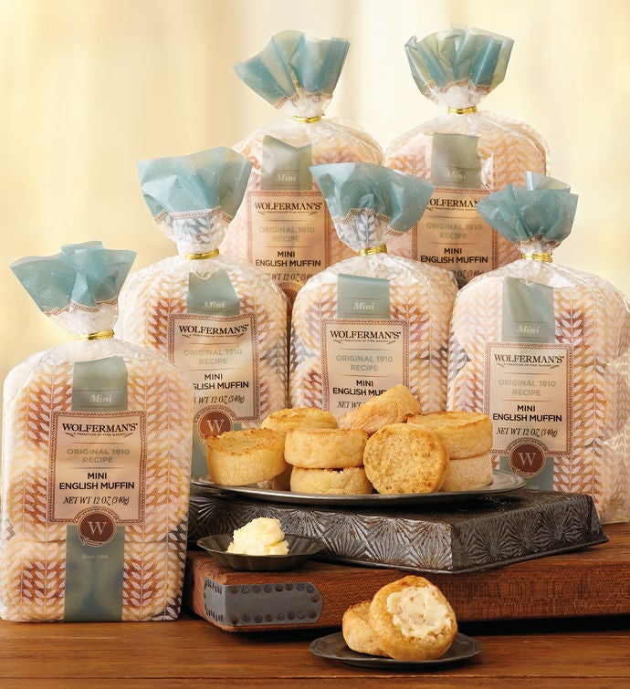 English Muffins Mini, Traditional & Thick Wolferman's