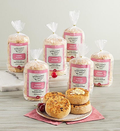 Cherry Blossom Super-Thick English Muffins - 6 Packages