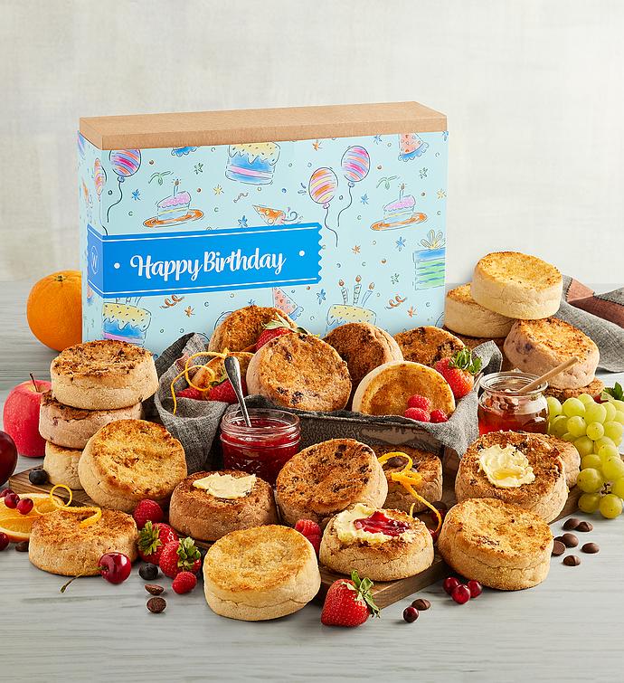 Mix & Match Super Thick English Muffin Birthday Bakery Gift Pick 12