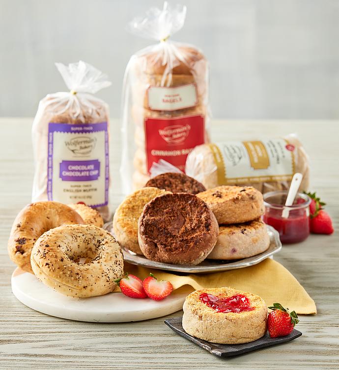 Wolferman's® Super Thick English Muffins and New York Bagels Mix & Match Pick 6