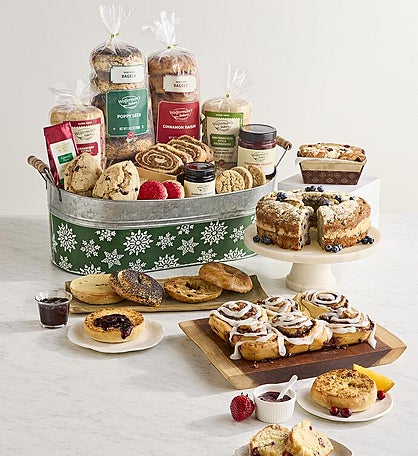 Grand Christmas Bakery Basket