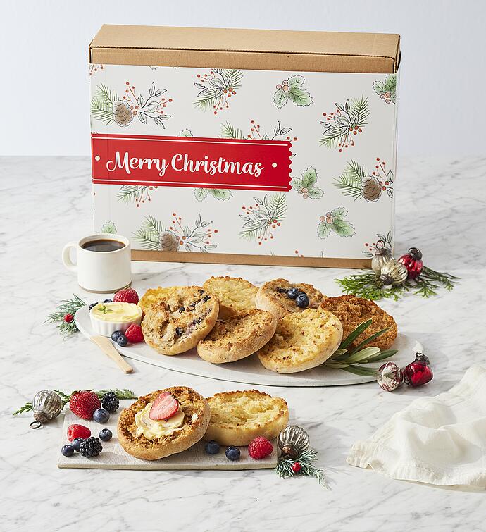 Mix & Match Super Thick English Muffin Christmas Gift Pick 6