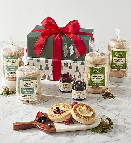 Christmas Morning Bakery Gift Tower