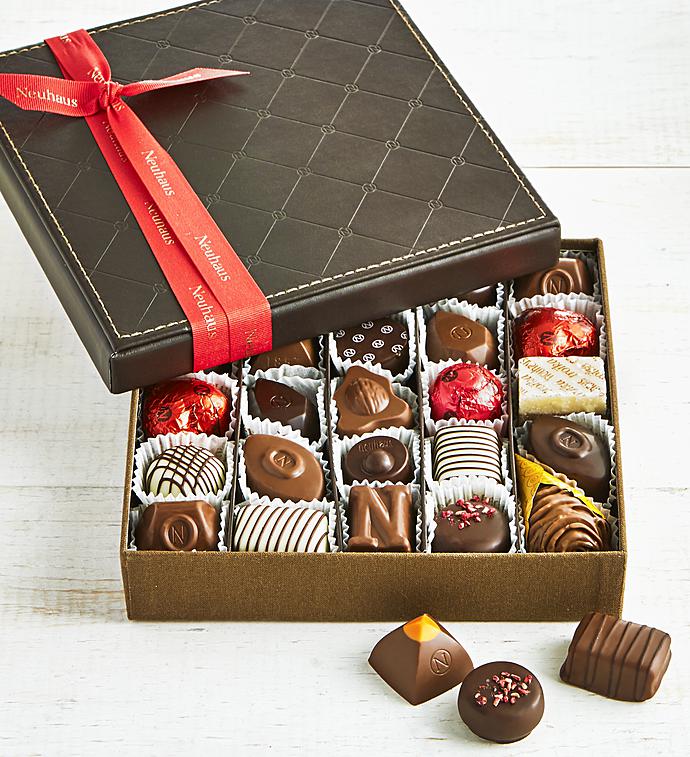 Neuhaus Belgian Chocolates in Luxury Leather Box