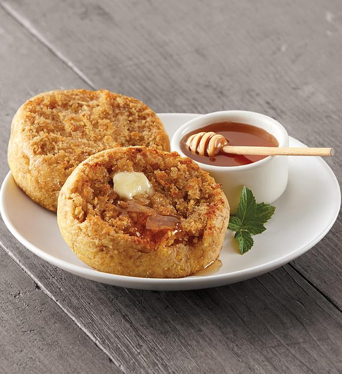 Multi-Grain Honey Super-Thick English Muffins - 6 Packages