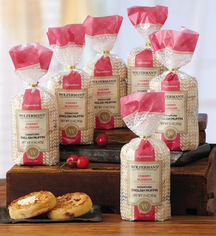 Cherry Blossom Super Thick English Muffins   6 Packages