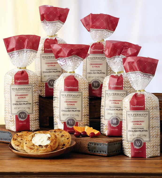 English Muffin Sampler Basket by Wolfermans