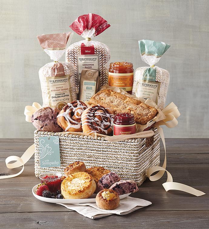 Sympathy Gift Basket Wolferman's