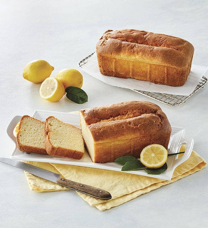 Gluten Free Lemon Pound Cake Duo