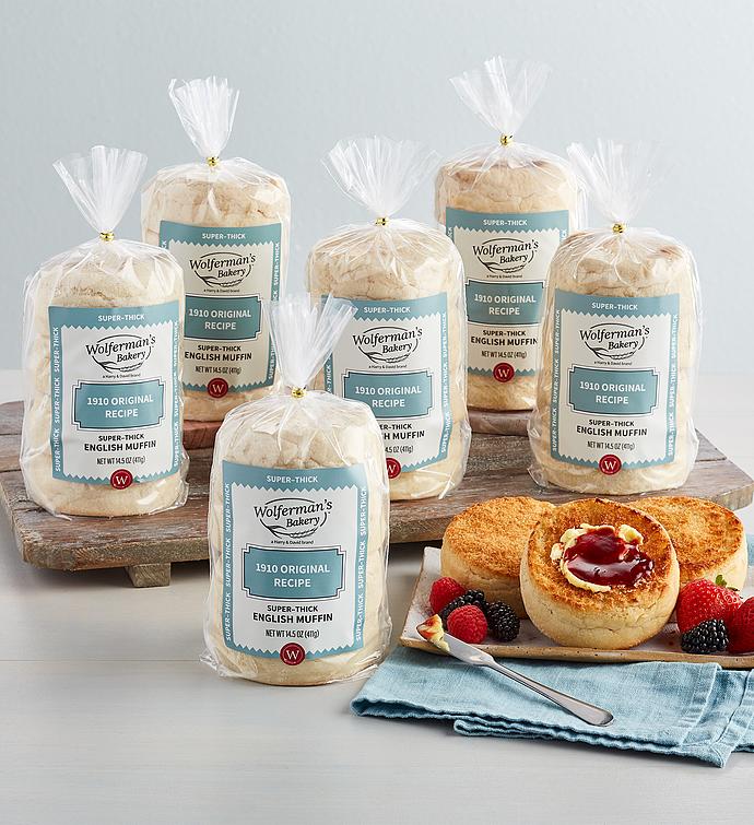 Original Recipe Super Thick English Muffins Packages