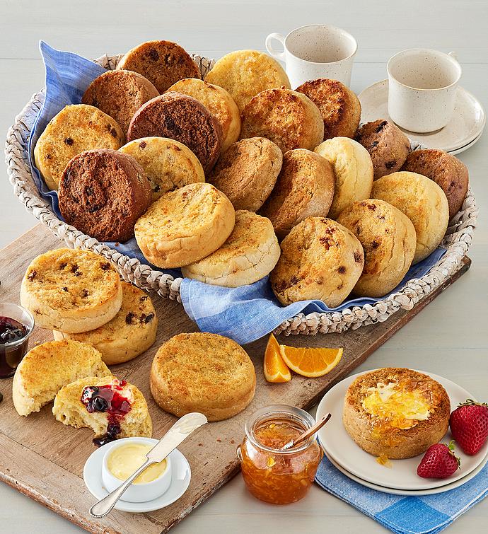 Mix & Match SuperThick English Muffins 12 Packages Wolferman's