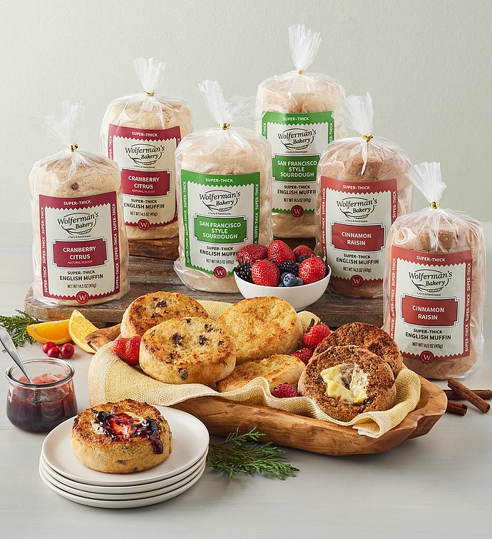 Winter Favorites SuperThick English Muffins 6 Packages