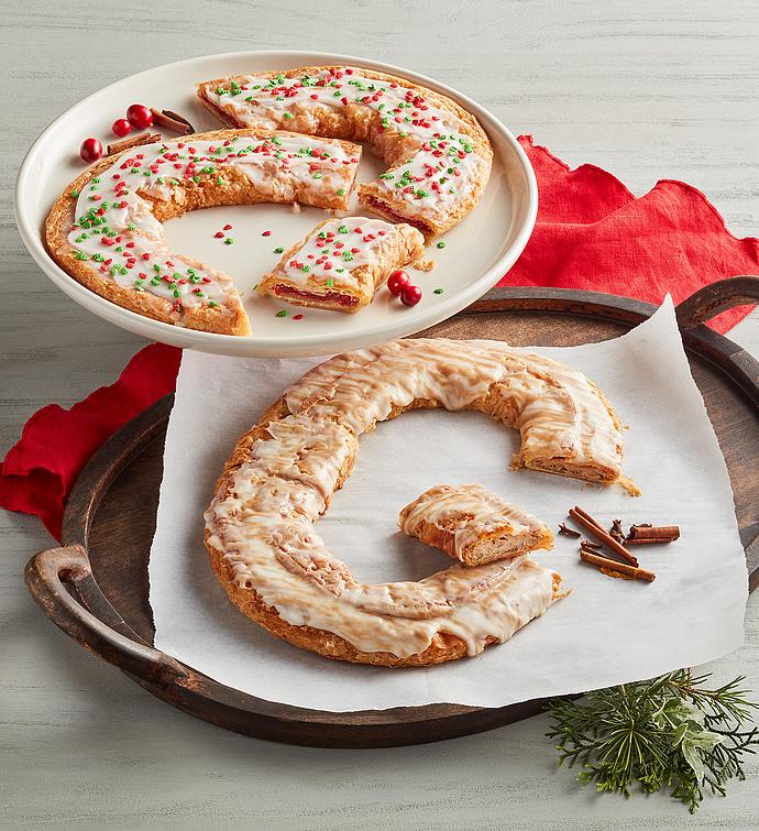 Santa's Cinnaberry & Gingerbread Kringle   2 Pack