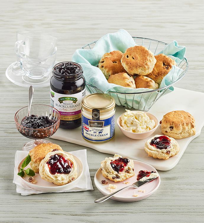 British Scones, Cream, and Conserves