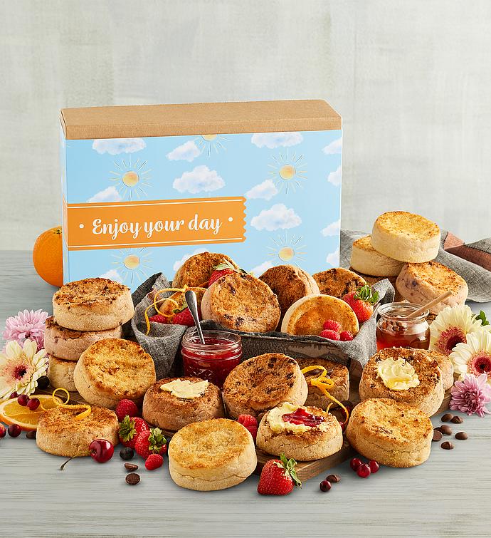 Mix & Match Super Thick English Muffin Bakery Gift   Pick 12