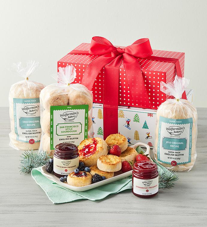 Christmas Morning Bakery Gift Tower