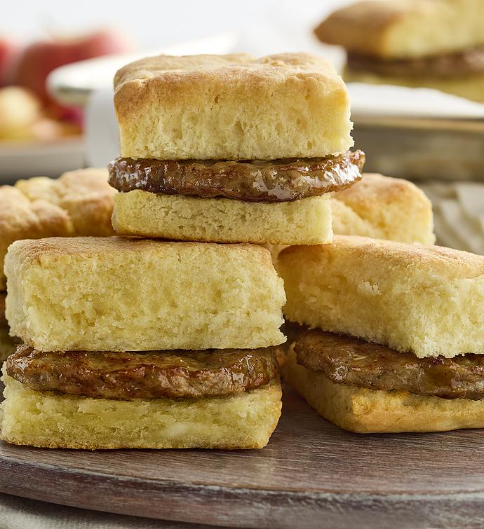 Sausage Biscuit Sandwiches