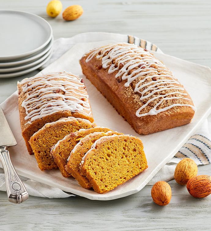 Pumpkin Loaf Cake Duo