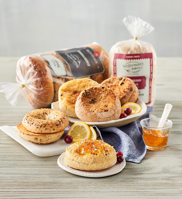 Wolferman's® Super-Thick English Muffins and New York Bagels - Mix & Match Pick 4