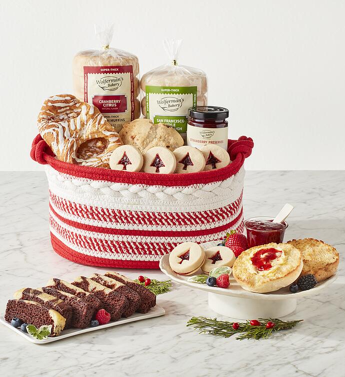 Festive Bakery Gift Basket