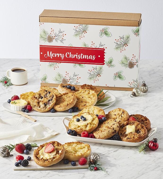 Mix & Match Super Thick English Muffin Christmas Gift   Pick 12