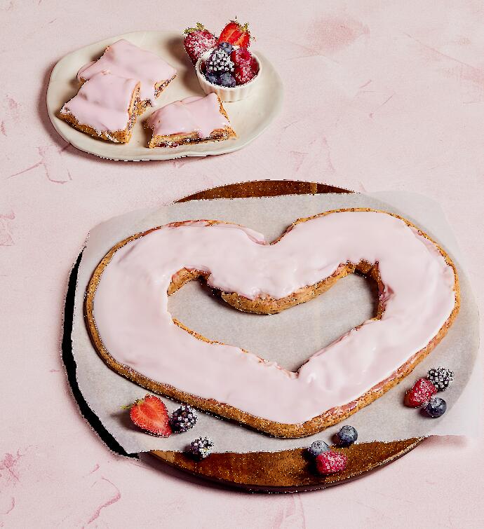 Heart-Shaped Kringle Wreath