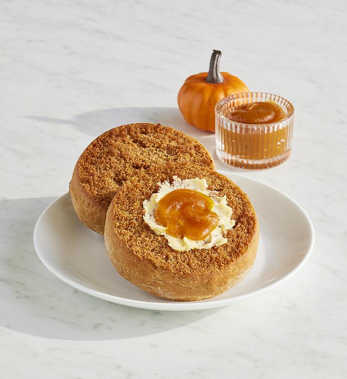 Pumpkin Spice   4 Super Thick English Muffins