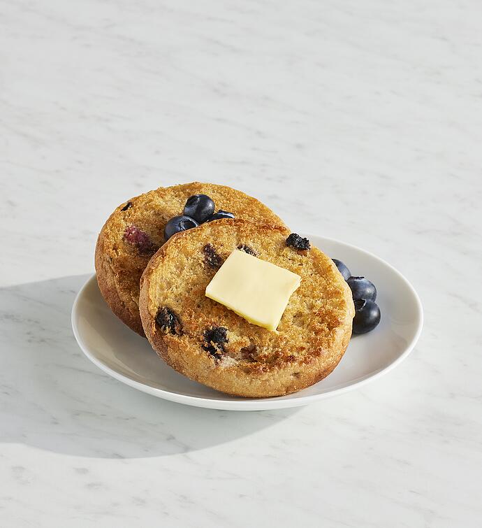 Blueberry   6 Traditional English Muffins