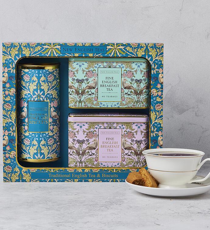 English Tea and Biscuits Gift Set