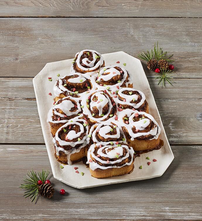 Cinnamon Roll Christmas Tree