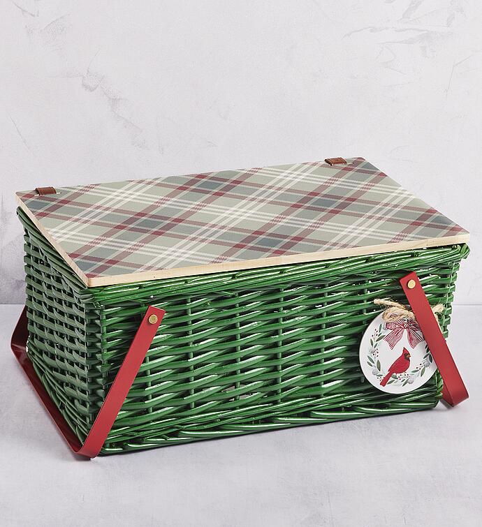 Christmas Picnic Basket